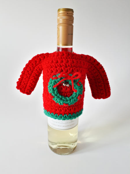 Christmas Sweater Wine Cozy (TM)