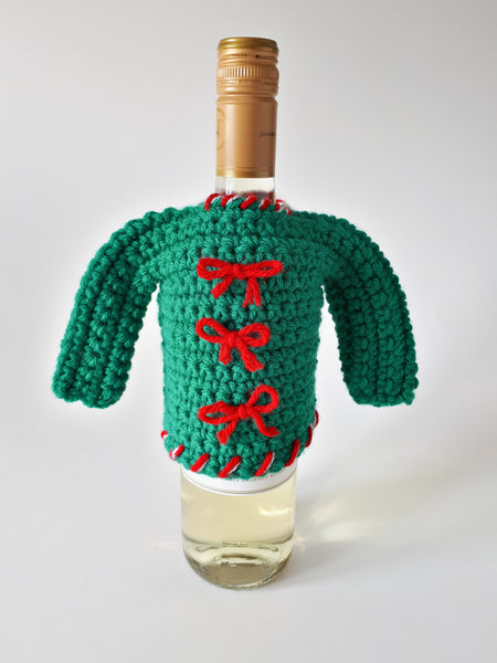 Christmas Sweater Wine Cozy (TM)